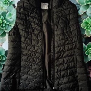 Old Navy Black Quilted Vest